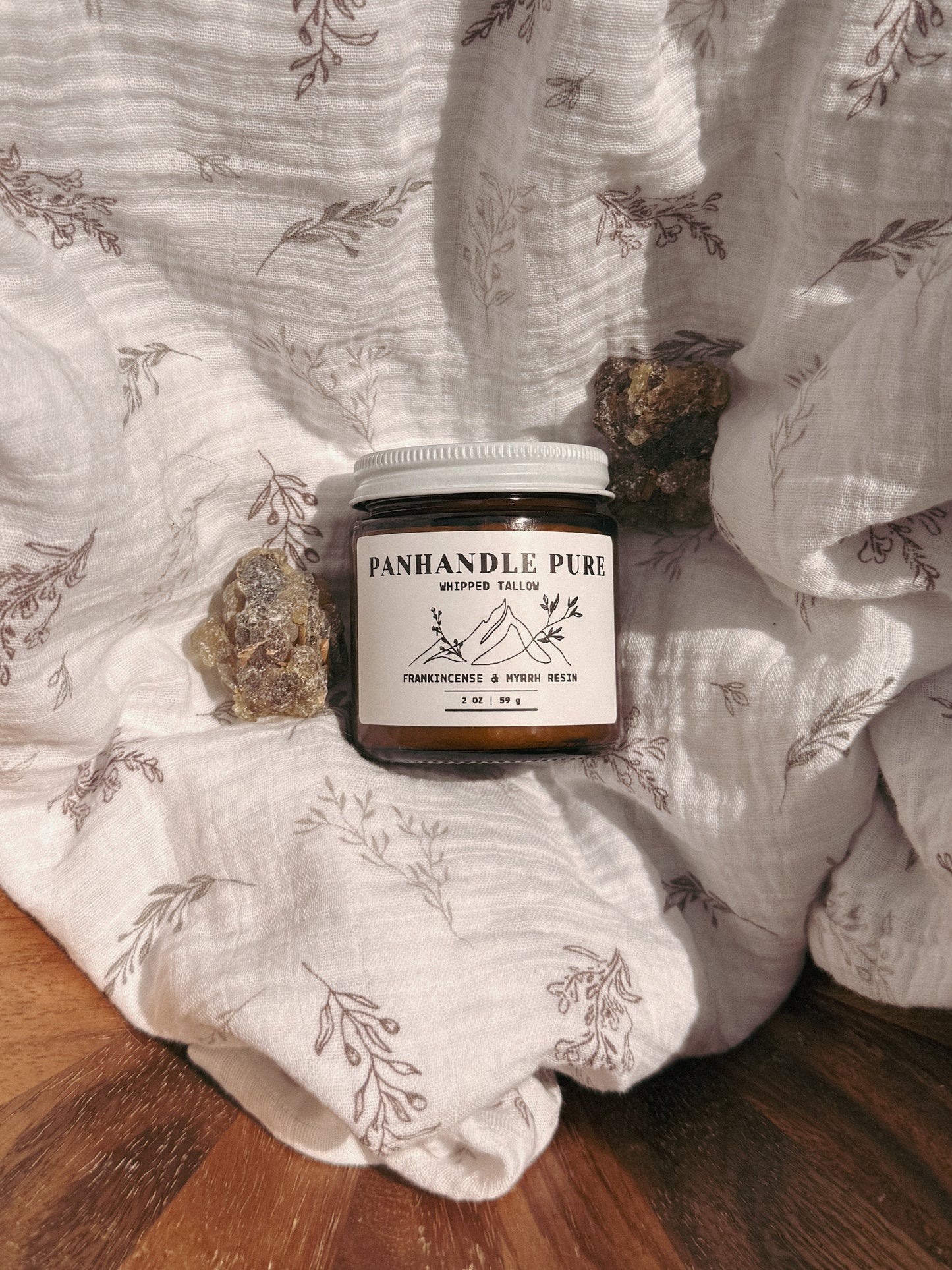 Frankincense & Myrrh Resin Whipped Tallow